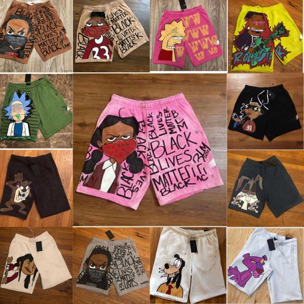 

plus size s-3xl mens boxer shorts designer summer drawstring pants fashion printed sweatpants trend new capris casual clothing, White;black