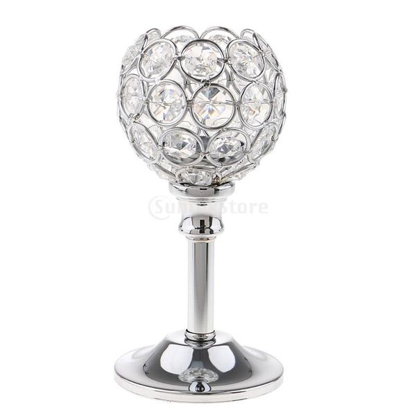 

candle holders crystal metal holder candlestick wedding holidays christmas events tablehome decor ornament tealight