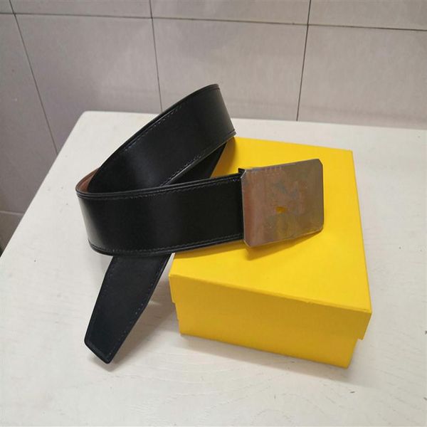 

2020 designer black brand belts for mens genuine leather male women casual jeans vintage fashion strap waistband 2019229j, Black;brown
