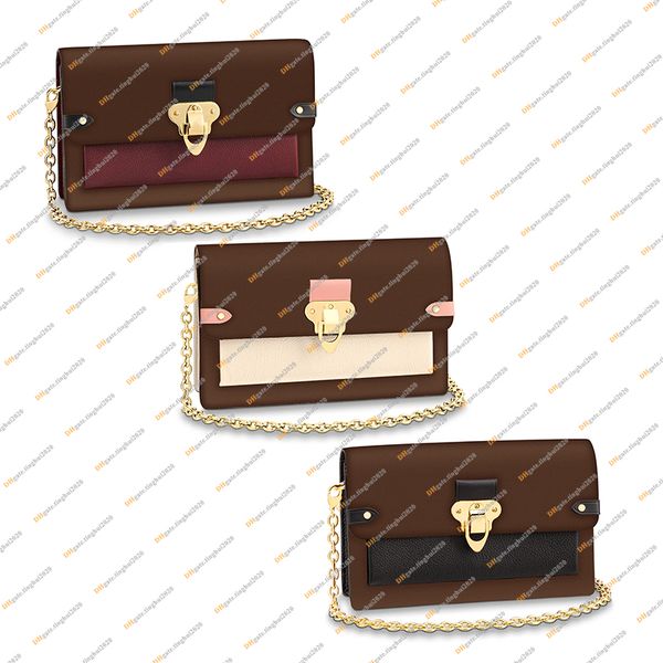 

ladies fashion casual designe luxury crossbody shoulder bags chain bag tote handbag 5a n60221 n60222 n60237 wallet coin purse key pouch