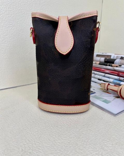 Bolsas femininas carteiras de couro genuíno Toque Bolsa de correio de celular de tela de tela Crossbody Strap para feminino