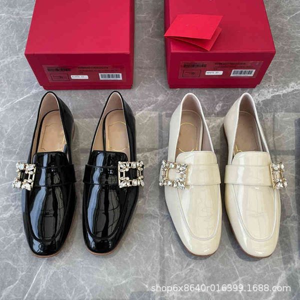 

dress shoes high version v home british style small leather shoes lefu women's one foot square head buckle flat sole 90xs, Black