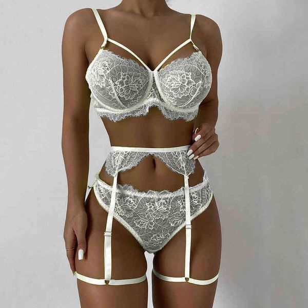 

nxy set 25 women' lace garter lingerie push up bra underwear 3 pieces underear  lenceria mujer 0211, Red;black