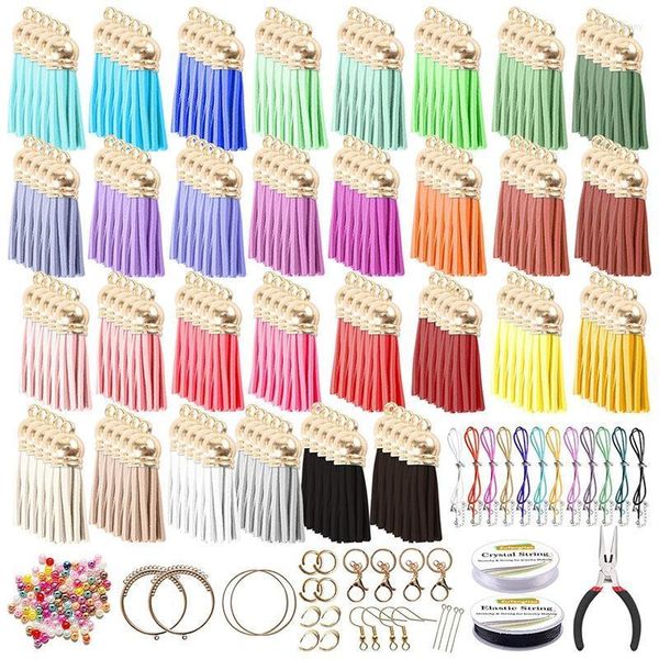 Anahtarlıklar DİY Crafts Dikiş için Anahtarlık Tassel Kolye Key Ring Craft Malzemeleri Akrilik Boşluklar ve Mücevher AccessorieskeyChains Forb22