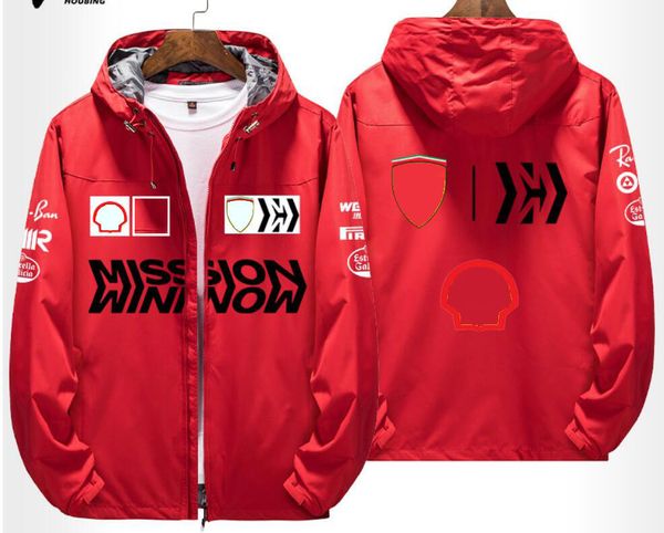 

f1 racing jersey 2022 new team waterproof jacket