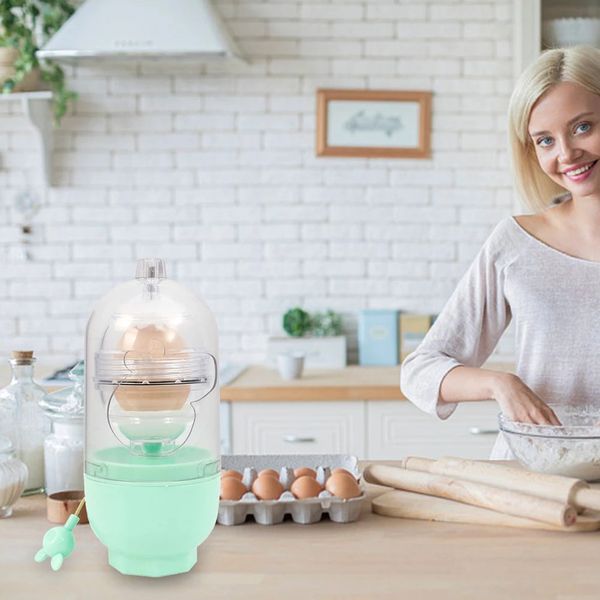 Strumento di sublimazione Manuale Frullino per le uova d'oro Estrattore per le uova Mano Tuorlo bianco Mixer Agitatore per le uova Cucine Comodi accessori da cucina