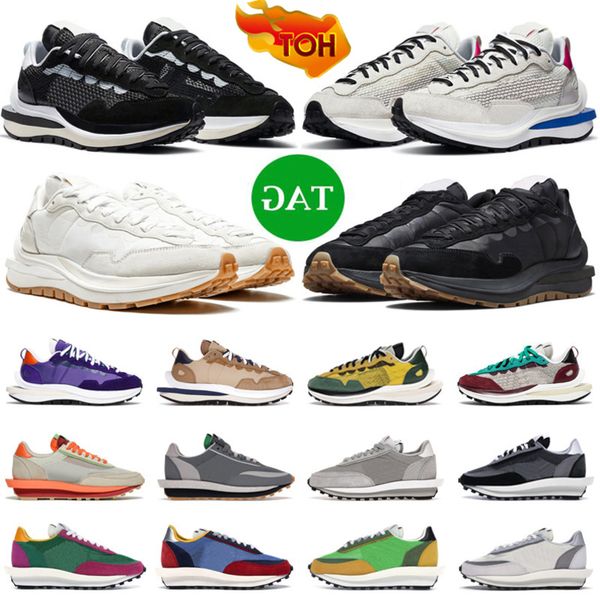 

sacais casual shoes vaporwaffle ldv waffle men black white gum sail sesame nylon fragment ldwaffle mens womens sports trainers sneakers outd