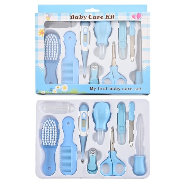 

health born nail hair thermometer grooming brush clipper scissor multifunction kid toiletries kit baby 220622