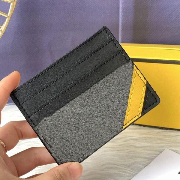 

fashion standard wallet women mens casual money bag designer wallets f letters short purse business leather purses card holder[with box] h76