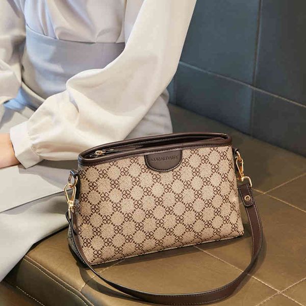 

purses sale [clover shoulder bag]casual messenger mommy bag double shoulder tote bag versatile underarm bag