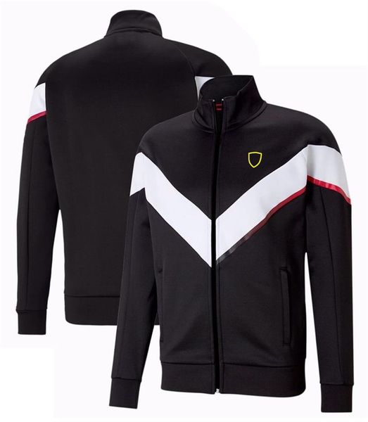 

f1 team uniform men's spring and autumn new racing series sports casual stand collar jacket