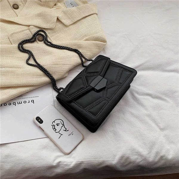

designer bag luxury clutch shoulder bags cross body totes fashion high-end black gold chain genuine leather wallet with original box size 23