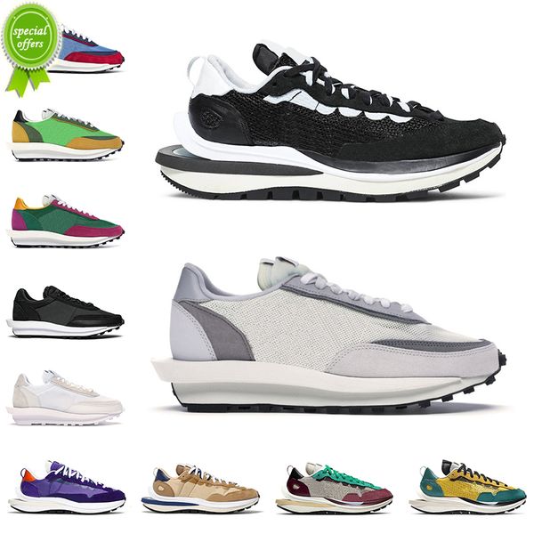 

2022 vaporwaffle running shoes for men women villain red tour yellow dark noir summit white nylon mens trainer, Black