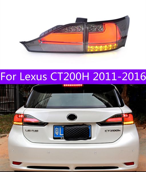 

car taillights accessories for lexus ct200h led taillight 2011-20 16 ct 200h highlight led turn signal rear fog brake reversing lights