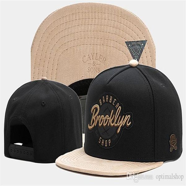 

cayler & sons brooklyn barber shop baseball caps 2020 embroidery golf sports summer gorras casquette bone hip hop for men snapback285q, Blue;gray