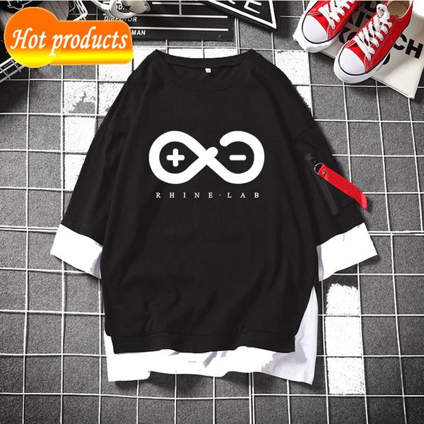

factory direct selling tide brand clothes wholesale tomorrow's ameya surrounding summer men's and women's leisure trend two s, White;black