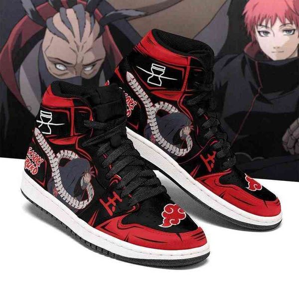 

sasori hiruko shoes akatsuki costume anime sneakers, Black