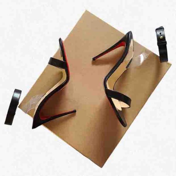 

22s women sandal red bottoms high heels woman sandals ladies pumps onatina 100mm platform pumps party dress wedding eu35-43, Black