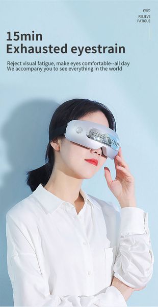 

visible vibration eye massager 3d kneading acupuncture air pressure eye care relief relax eye strain mask therapy massager p