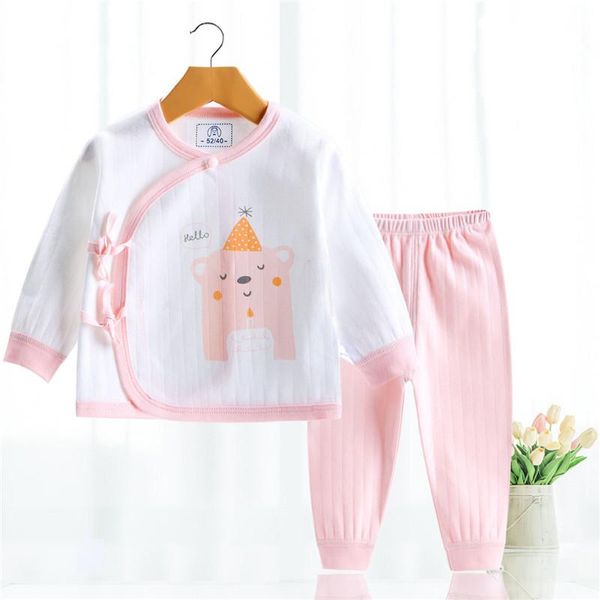 Kleidungssets Babykleidung Frühling Herbst Born Supplies Jungen Mädchen Unterwäsche Set für Kinder Geschenke Säugling LingerClothing