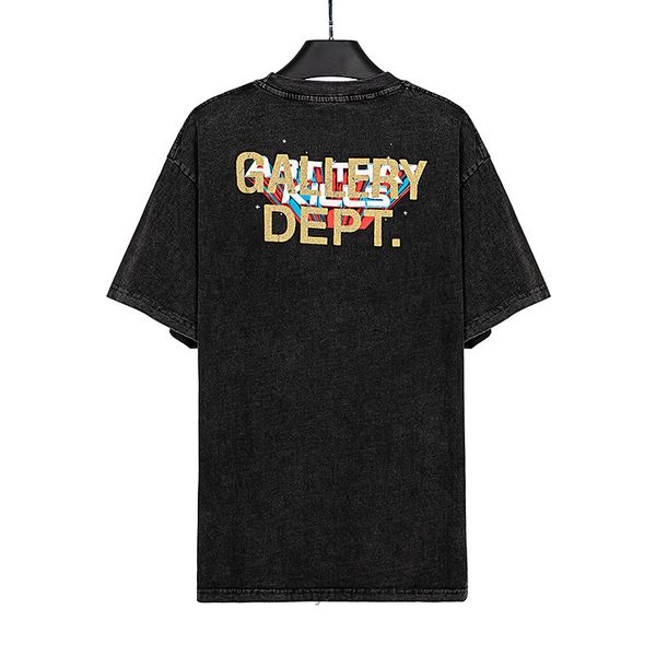 

men gallerysdept t shirt summer t shirt tshirts high street la deptg fine sulfur cotton black short sleeve men 6153, White;black