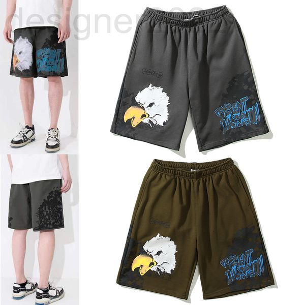 

men's shorts designer travis ss lightning five point mesh pants ucqa, White;black