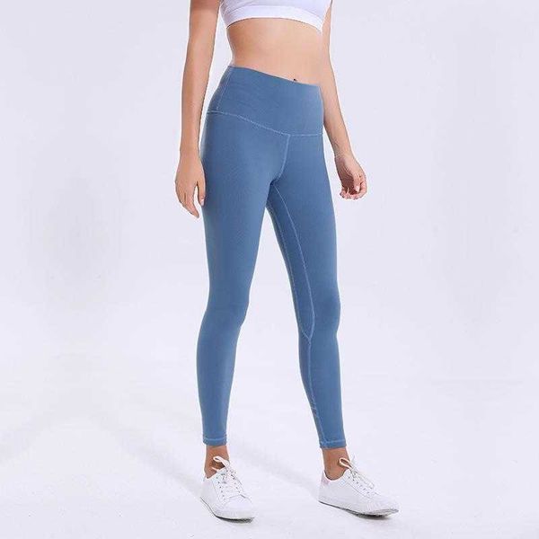 

l-35 solid color women yoga pants high waist sports gym wear leggings elastic fitness lady overall full tights workout, White;red