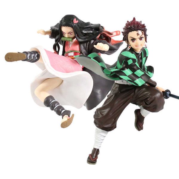 

huiya01 vibration stars demon slayer kamado tanjirou nezuko pvc figure collectible model toy q0621