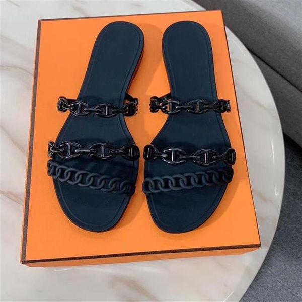 

luxury name foothold ladies sandals rubber jelly slippers flat shoes babouche party wedding low cutter303f, Black