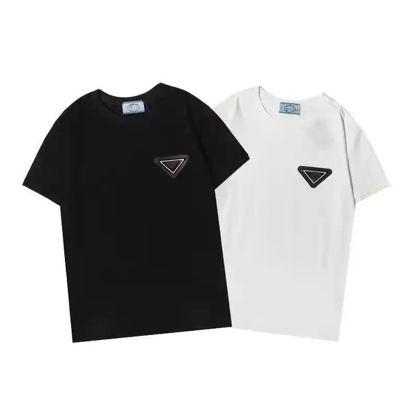 2022 maglietta di modo degli uomini designer abbigliamento uomo nero bianco tees manica corta da donna casual in cotone estate strada skateboard magliette