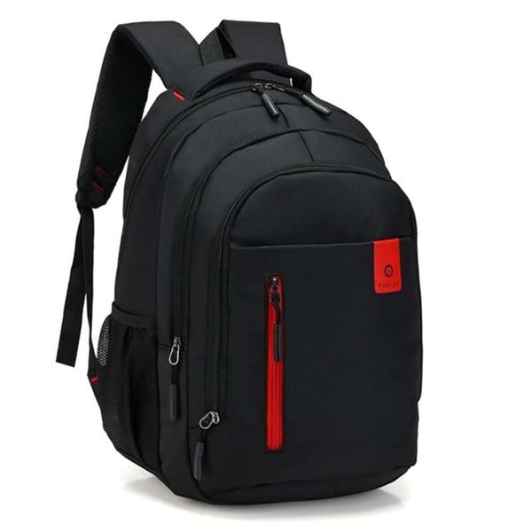 

waterproof backpacks for men polyester large capacity 156 laprucksack travel bagteenager zipper girls and boys school bags 210929