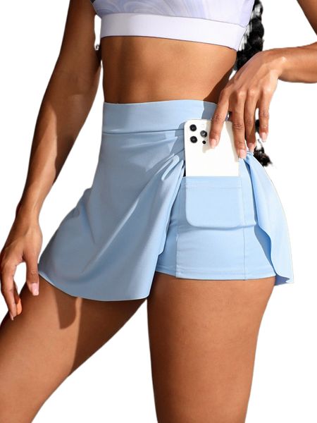 

breathable softness sports skort v2q0#, Gray