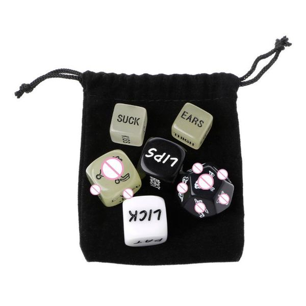 

funny games acrylic love dice erotic romance foreplay women sexytoys dados sexyuales cubes for couple