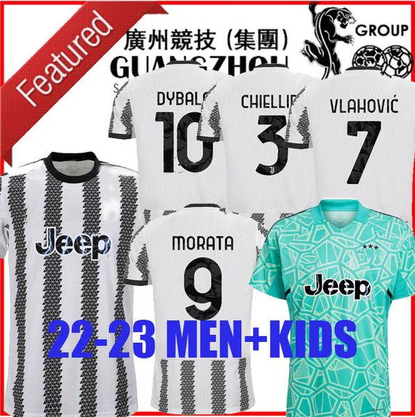 

2022 2023 vlahovic juventus soccer jersey home chiello limited edition 22 23 cuadraro morata chiesa mckennie football shirts chiellini bonuc, Black;yellow