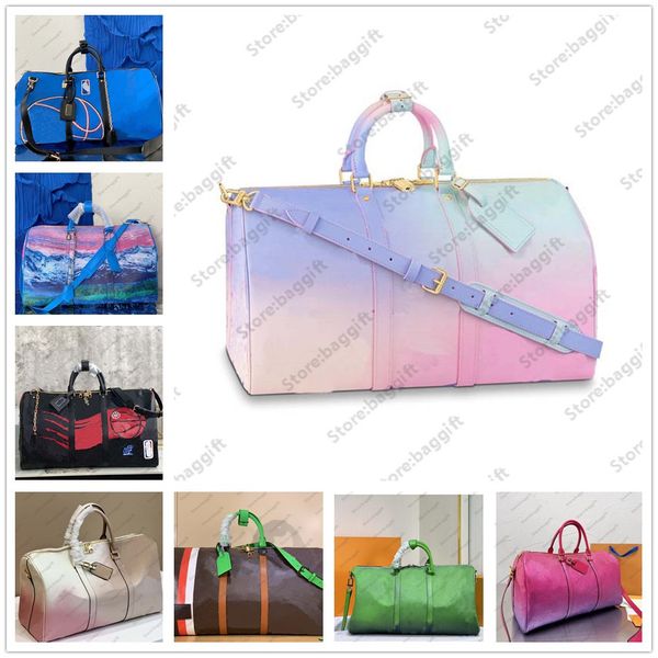 

duffel 45 50 55 60 totes travel luggage bags keep basketball all series sunrise bandouliere m59943 m45794 m45942 n58041 m59712 m59661 m59676