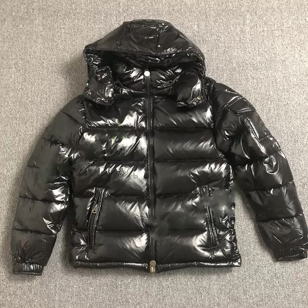 Клиенты часто покупаются с обезжиренными курткой Parkas Black Purffer Coats Coated качество повседневная одежда держите теплый толстый двойной