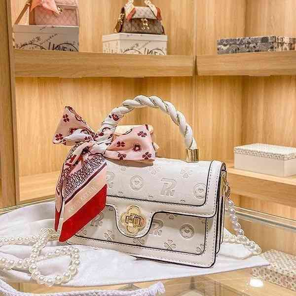 

52% off online factory wholesale handbag small square single shoulder portable buckle single shoulder bag synthetic leather