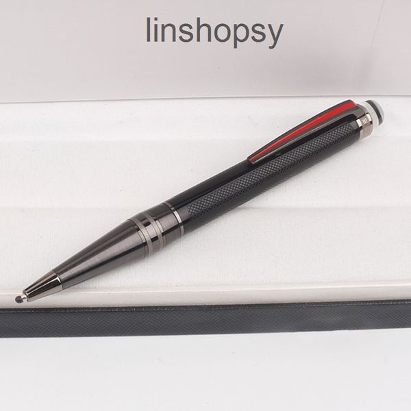 

promotion luxury metal resin ballpoint pen with crystal flat stationery office business write gift pens refill box options 5tcv, Blue;orange