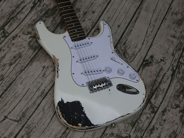 

aged/relic quality eletric guitar, sss pickups