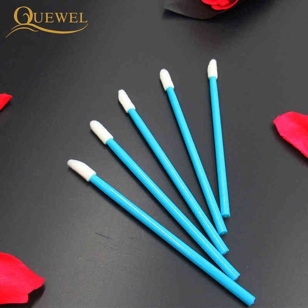 

quewel 50pcs make up brush set wattenstaafje mascara wands lip pen cleaner multicolor wimper wegwerp applicators 0308