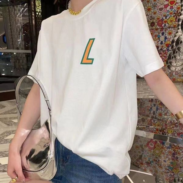 

22 summer men's women's t-shirt designer three floral pattern letters fashion short sleeve clothing asian size, White;black