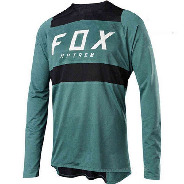 

2022mtb jersey dh motocross fxr mtb racing off road mountain bike downhill jersey mx bmx cycling hptrem fox jerse, White
