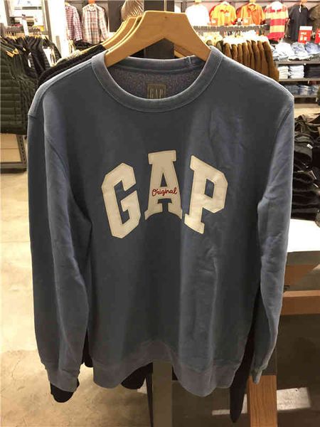 

brand hoodie gap men's carbon soft abrasive fleece sweater autumn winter 627837 new warmth 111735 665570 l99y, Black