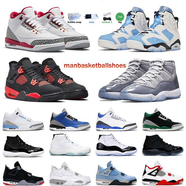 

men basketball shoes women 4s red thunder 4 black cat white mens 6s 11s sports sneakers outdoor 36-47