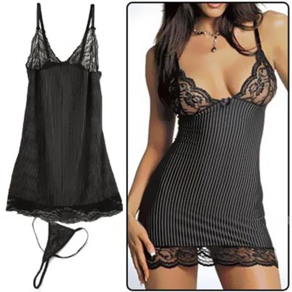 Atacado-mulheres fantasias sexy desliza kimono lingerie conjuntos de roupas íntimas rendas transparentes vestido conjuntado intimates sleepwear bodysuit peluche