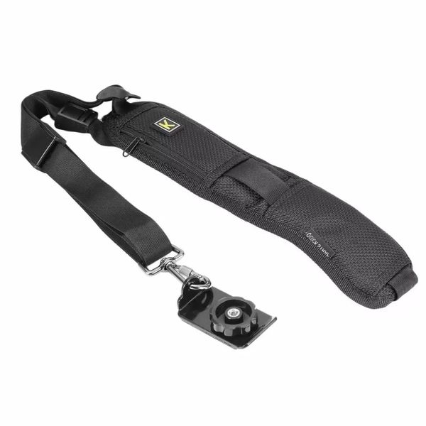 Cinghia da cintura di alta qualità per DSLR Digital Single Shoulder Sling SLR Camera Quick Rapid