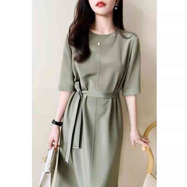 

casual dresses high class dress with slim waist style in spring and summer qh5t, Black;gray