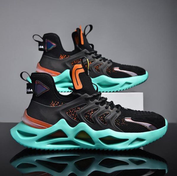 

men running shoes comfortable breathable sneaker casual antiskid wear-resistant jogging sport basket