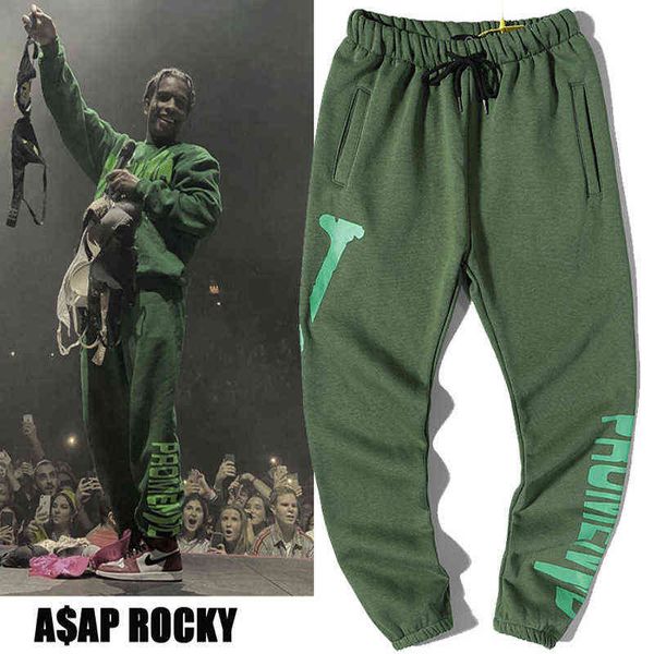 

rapper trendy parade plush leisure sports pants men's and women's loose bf, Black