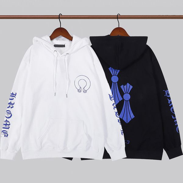 

22ss mens womens designers hoodies fashion men hoodie autumn winter long sleeve hooded pullover clothes sudadera sweatshirts jumper couples, Black